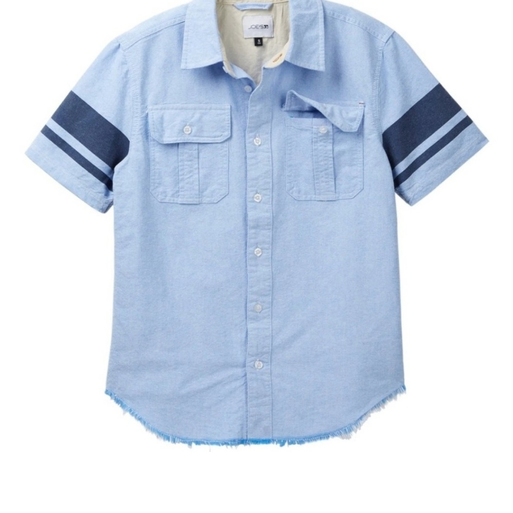 Joe's Jeans Light Blue and Navy Boys Shirt